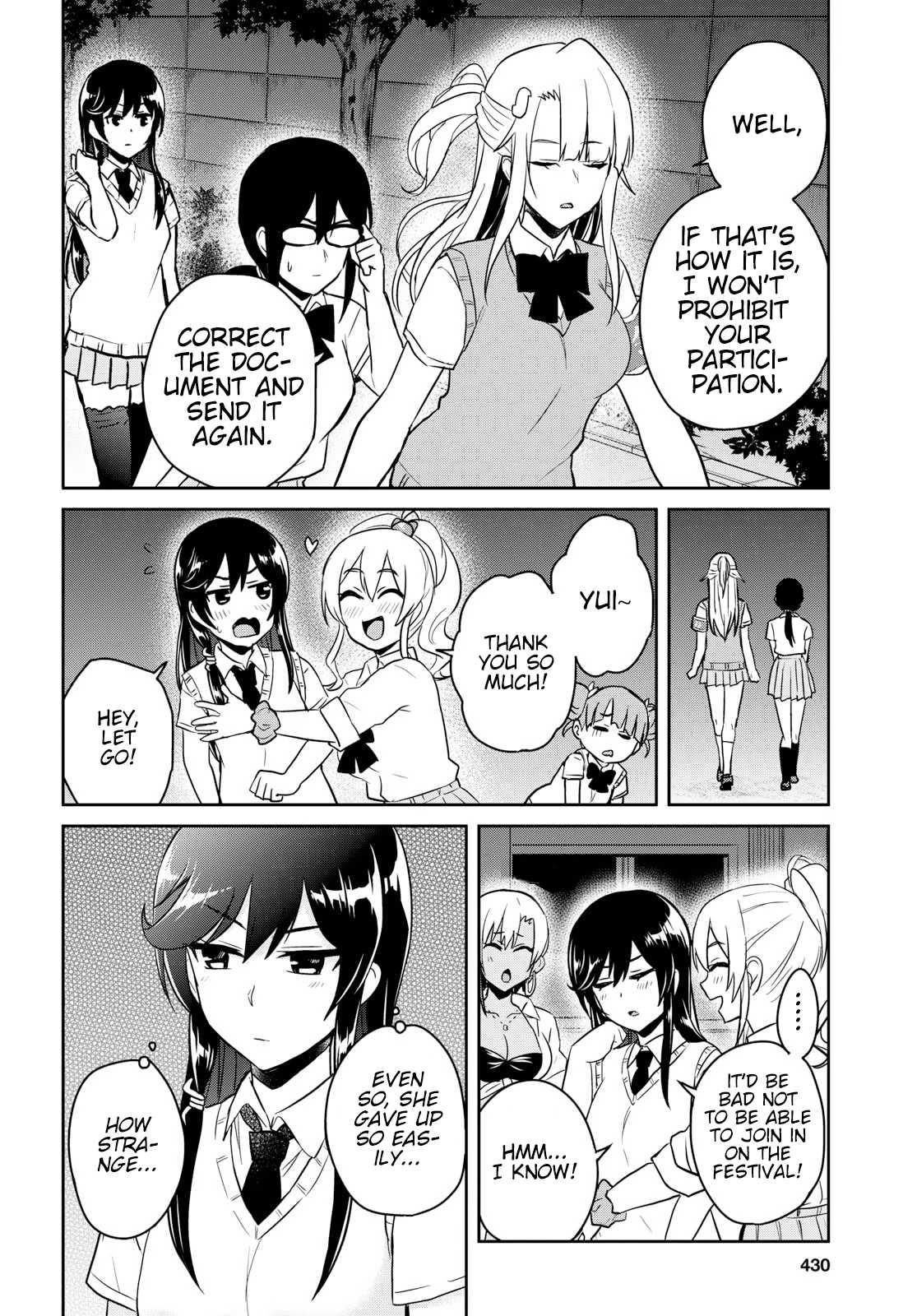Hajimete no Gal Chapter 68 page 14 - Chapter 68: My First Confrontation