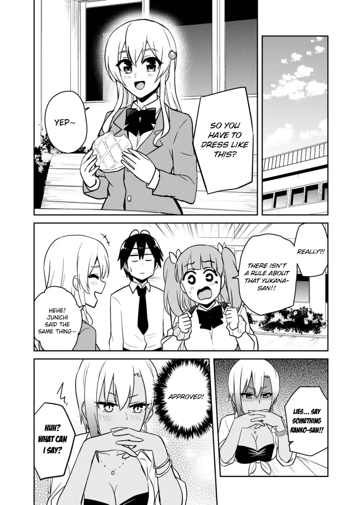 Hajimete no Gal Chapter 69 page 15 - Chapter 69: The First Correction