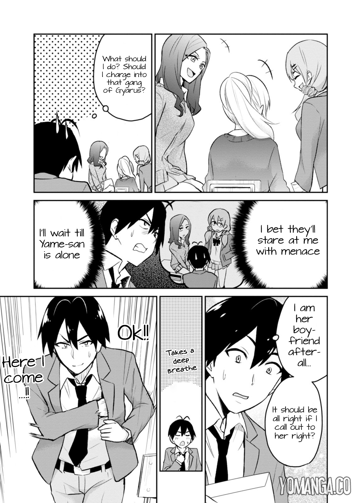 Hajimete no Gal Chapter 7 page 10 - Chapter 7: The First Invitation