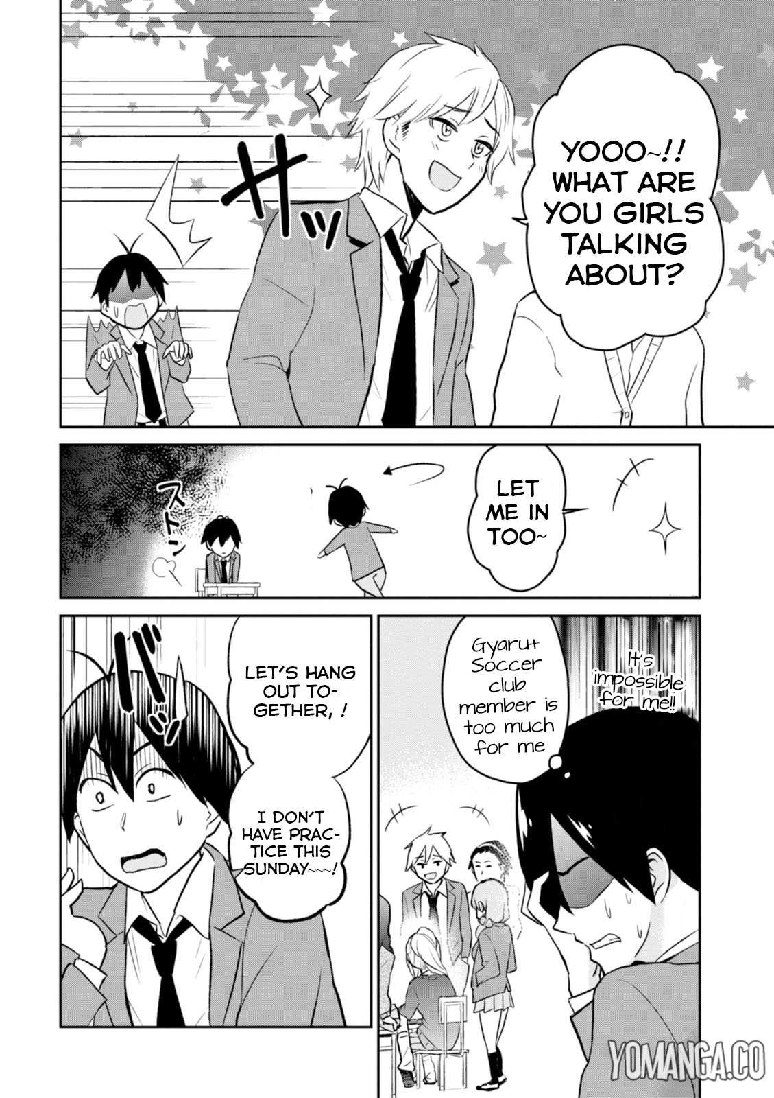 Hajimete no Gal Chapter 7 page 11 - Chapter 7: The First Invitation
