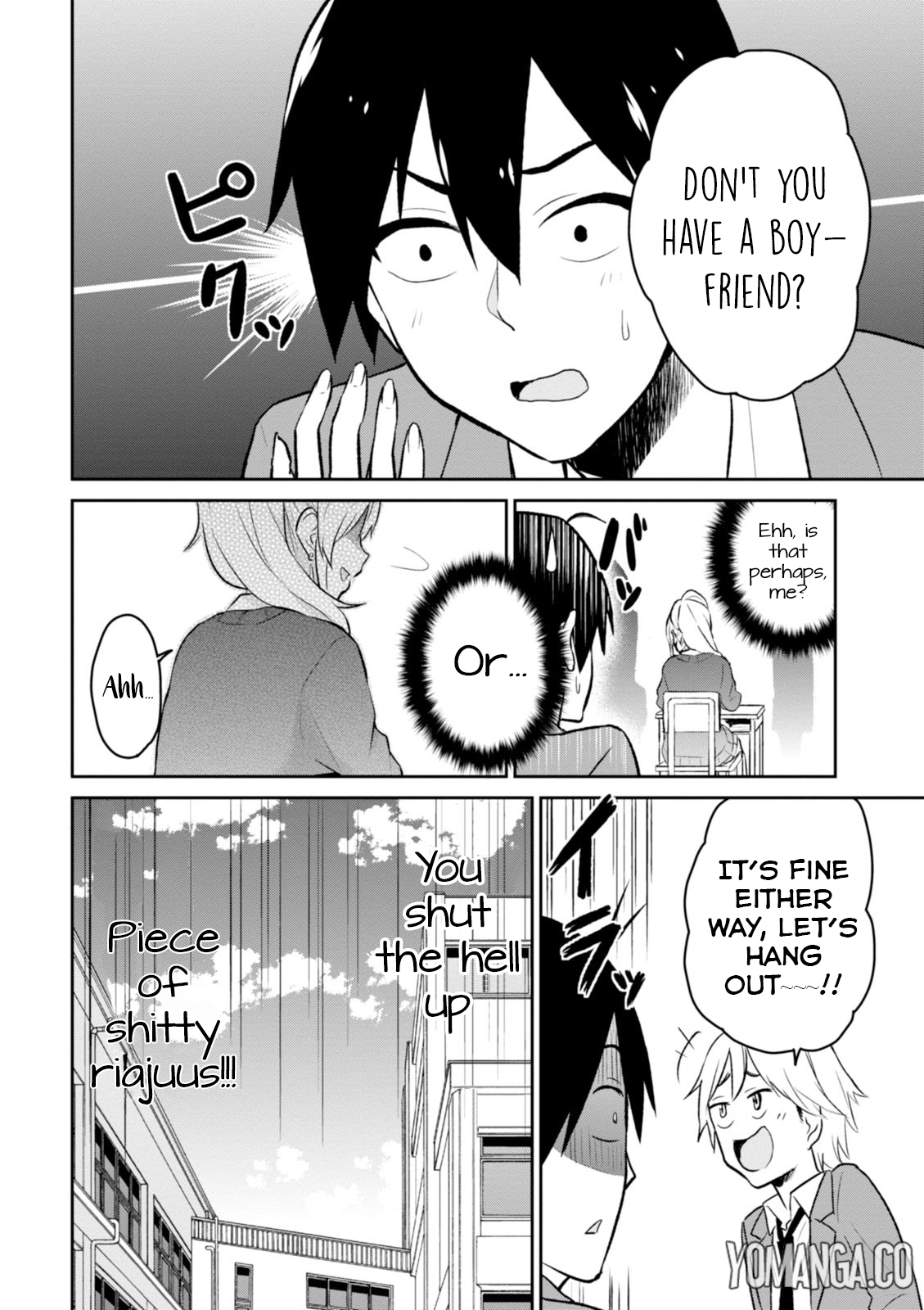 Hajimete no Gal Chapter 7 page 13 - Chapter 7: The First Invitation