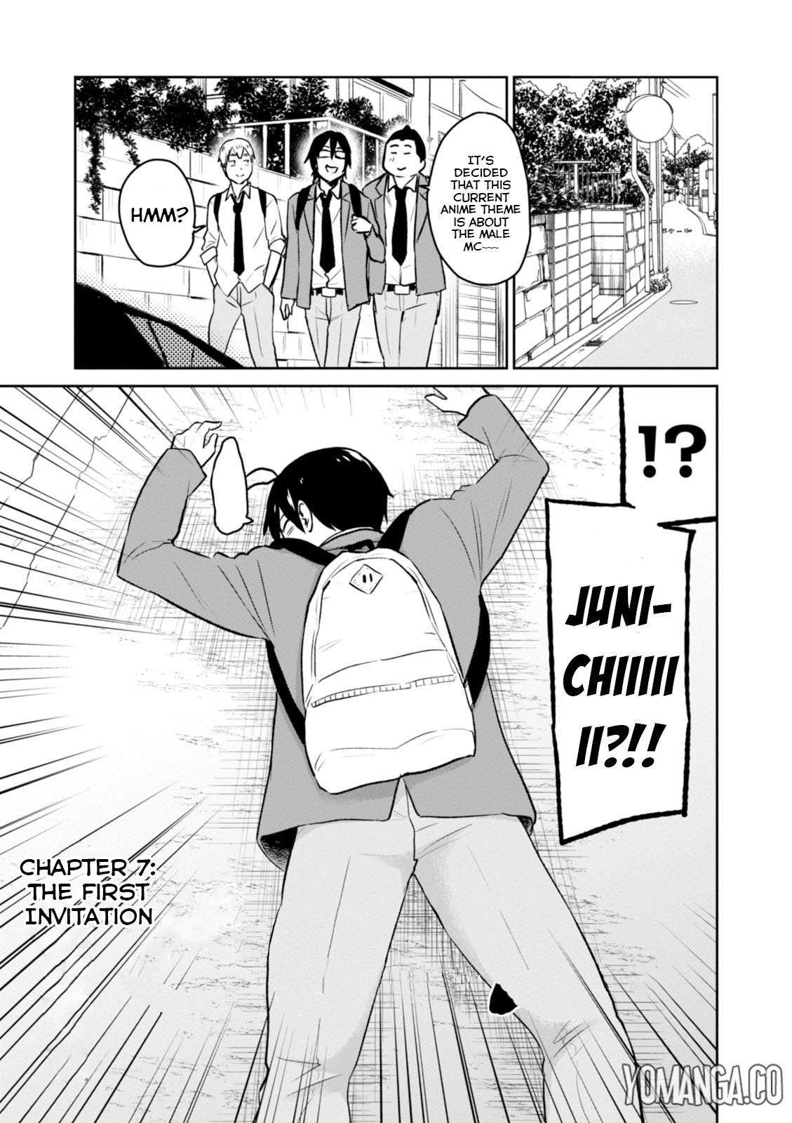 Hajimete no Gal Chapter 7 page 2 - Chapter 7: The First Invitation