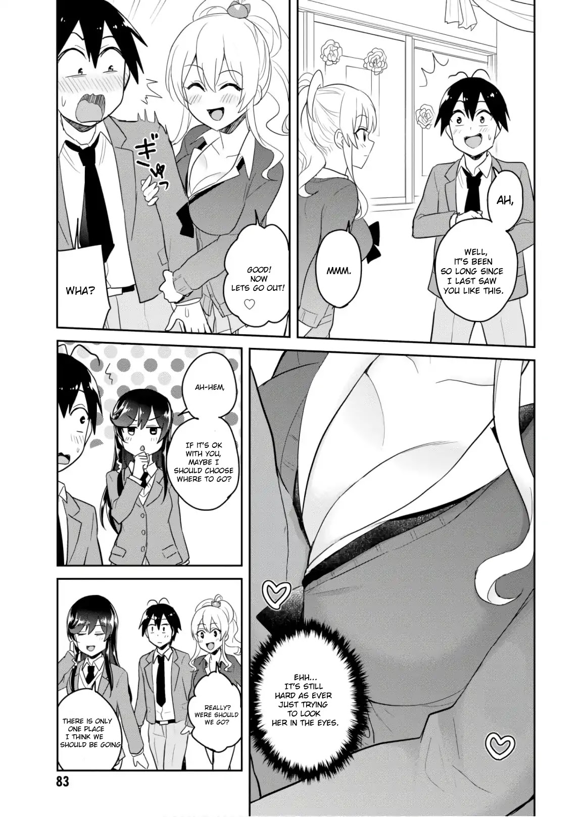 Hajimete no Gal Chapter 72 page 11 - Chapter 72: The First School Festival