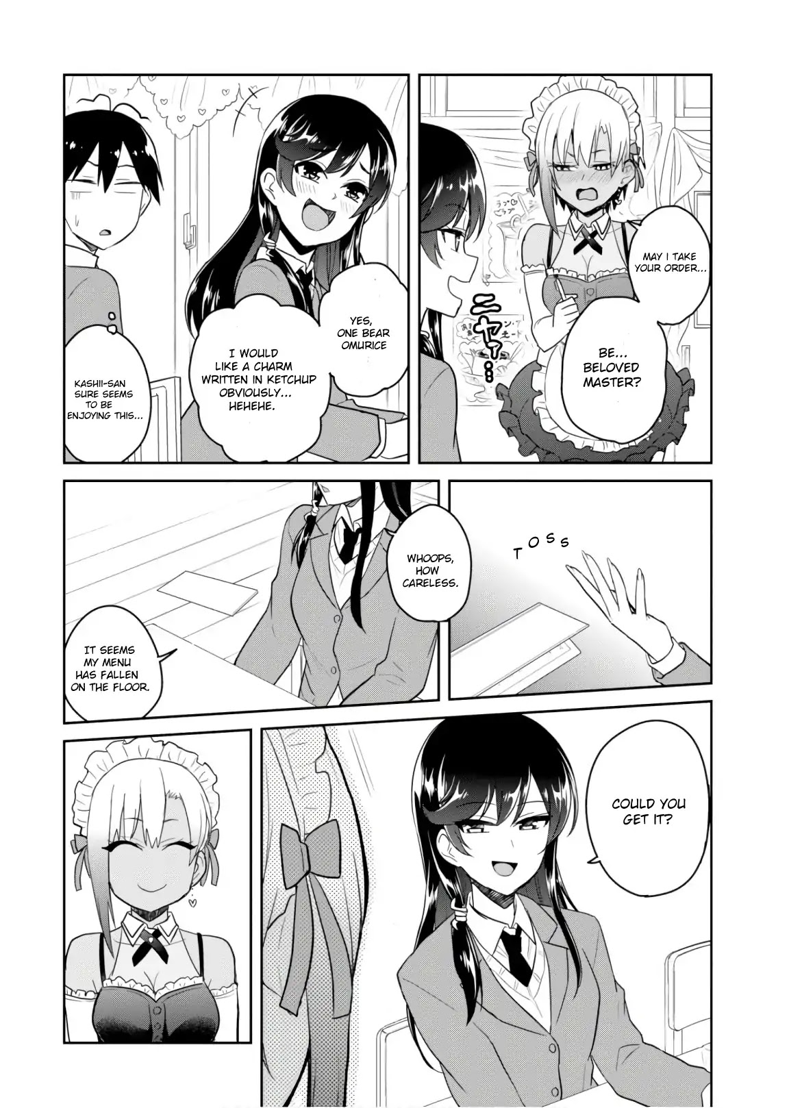 Hajimete no Gal Chapter 72 page 14 - Chapter 72: The First School Festival
