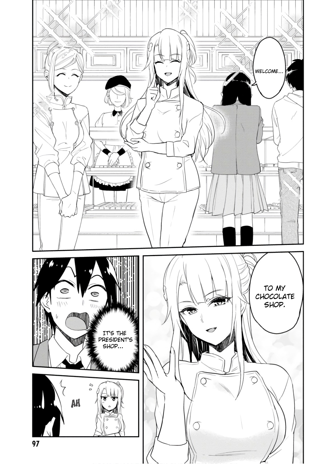 Hajimete no Gal Chapter 73 page 6 - Chapter 73: The First Request