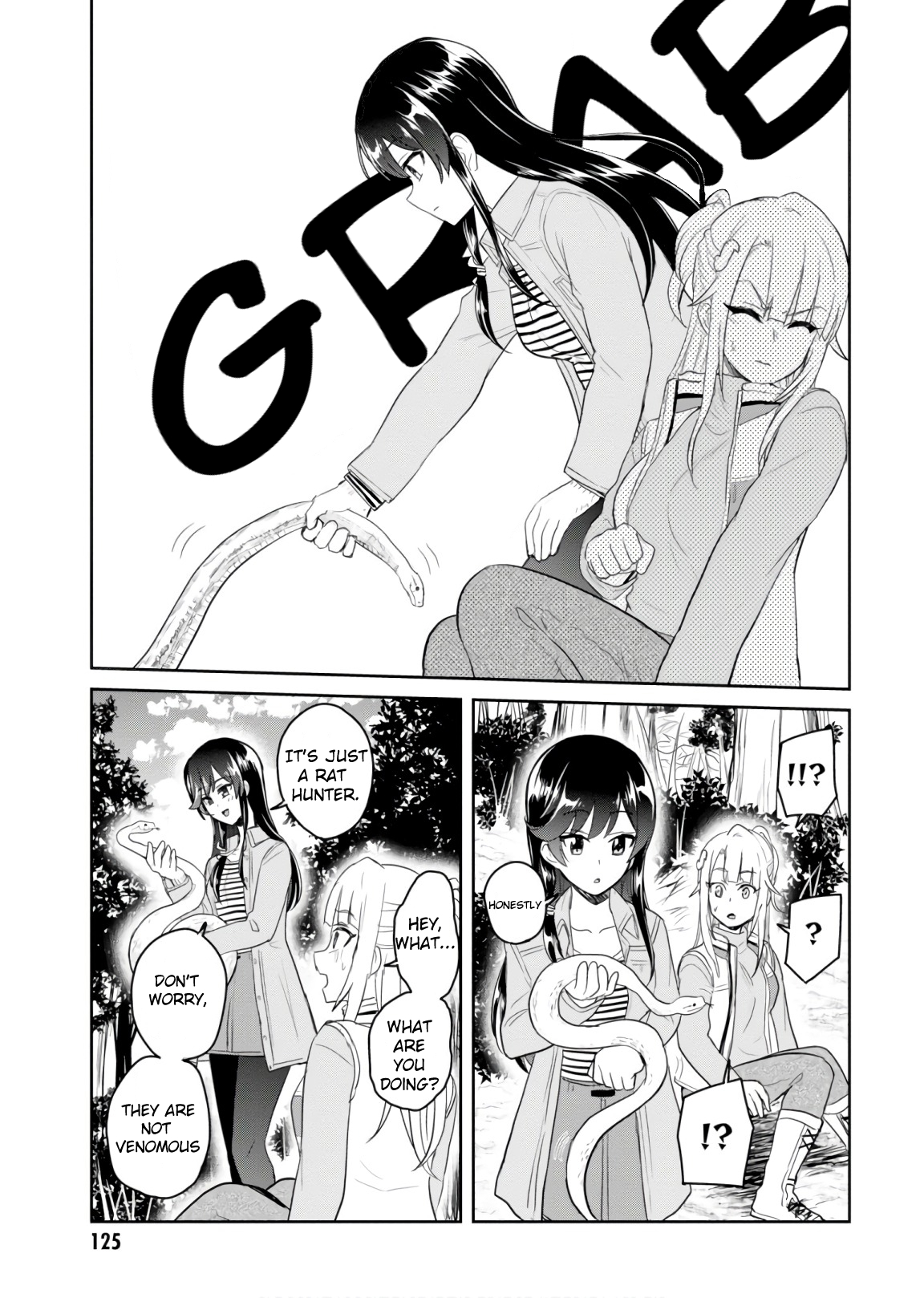 Hajimete no Gal Chapter 74 page 14 - Chapter 74: The First Camping Trip