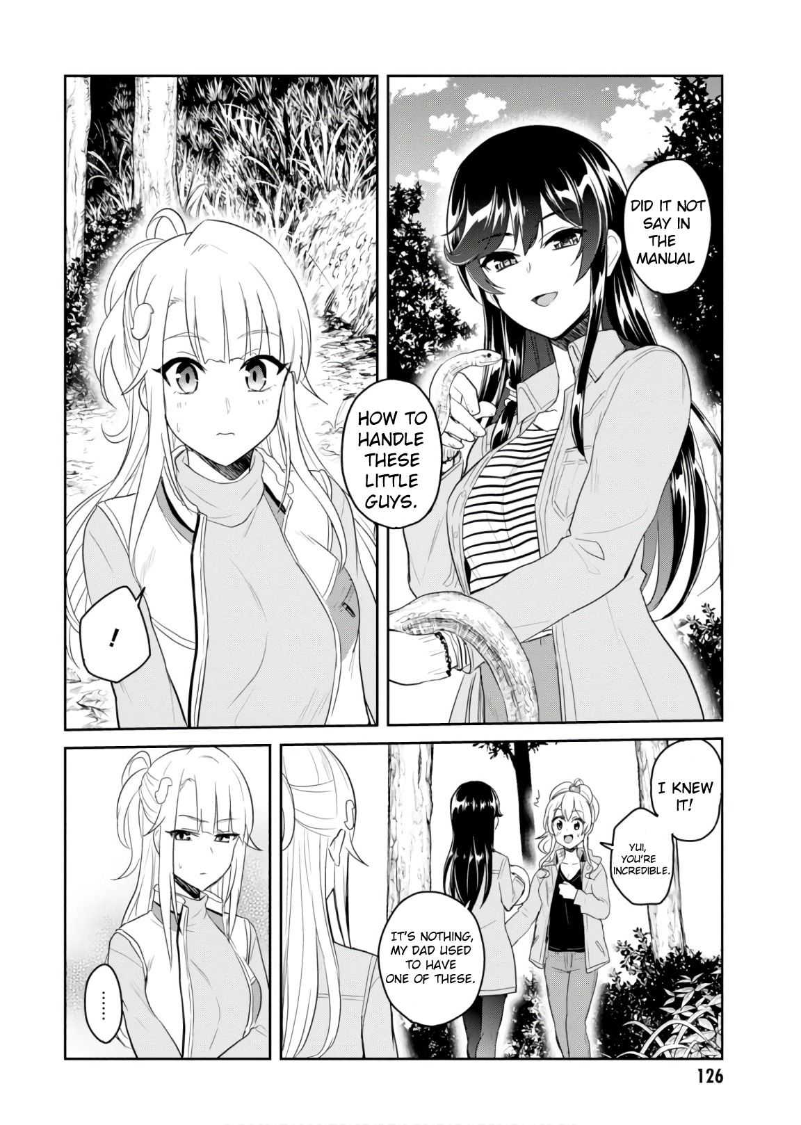 Hajimete no Gal Chapter 74 page 15 - Chapter 74: The First Camping Trip