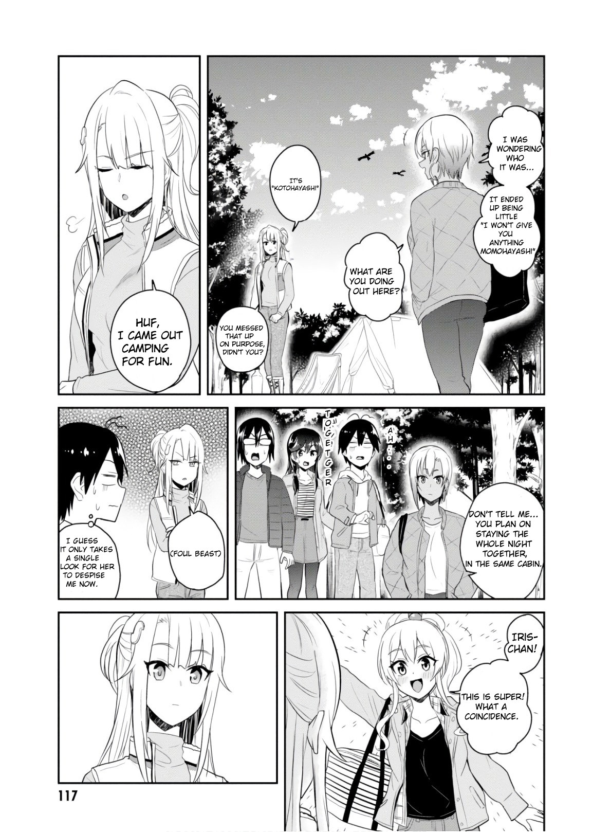 Hajimete no Gal Chapter 74 page 6 - Chapter 74: The First Camping Trip