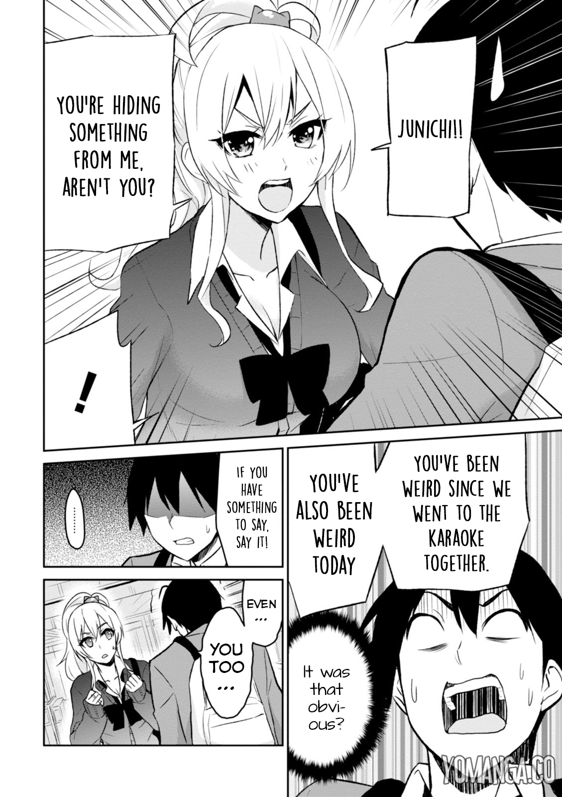 Hajimete no Gal Chapter 8 page 11 - Chapter 8: The First Promise