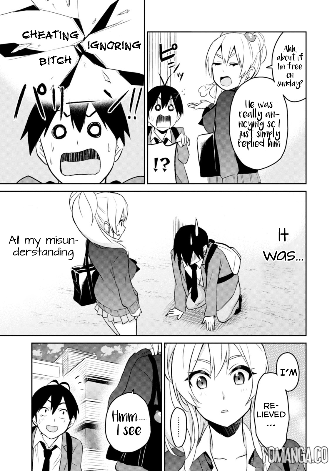 Hajimete no Gal Chapter 8 page 14 - Chapter 8: The First Promise