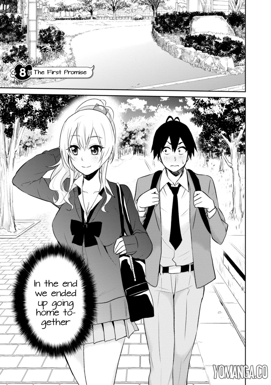 Hajimete no Gal Chapter 8 page 2 - Chapter 8: The First Promise