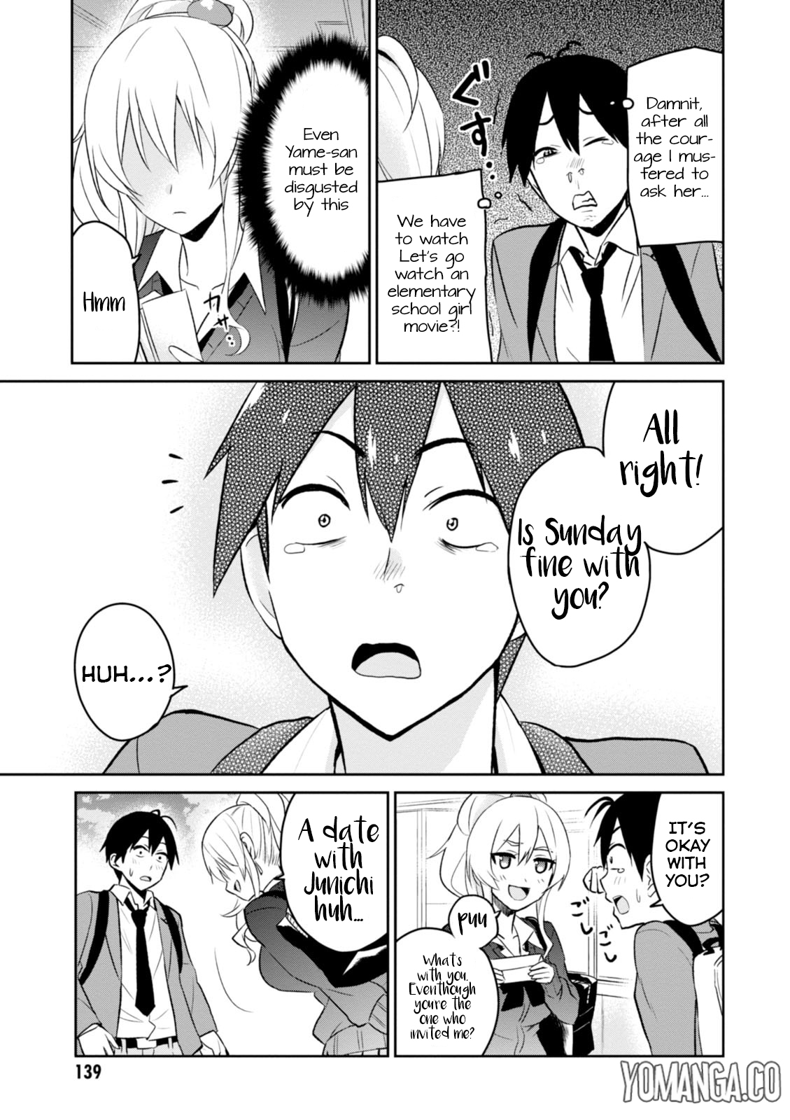 Hajimete no Gal Chapter 8 page 20 - Chapter 8: The First Promise