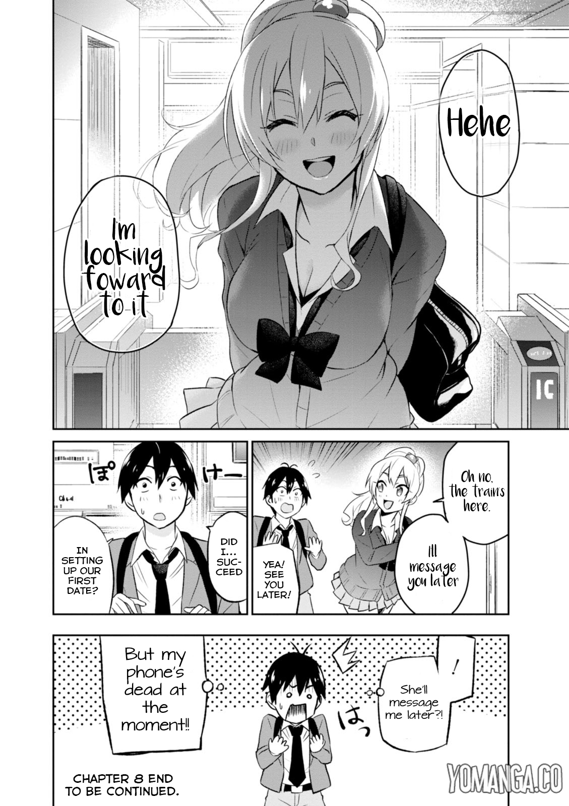 Hajimete no Gal Chapter 8 page 21 - Chapter 8: The First Promise