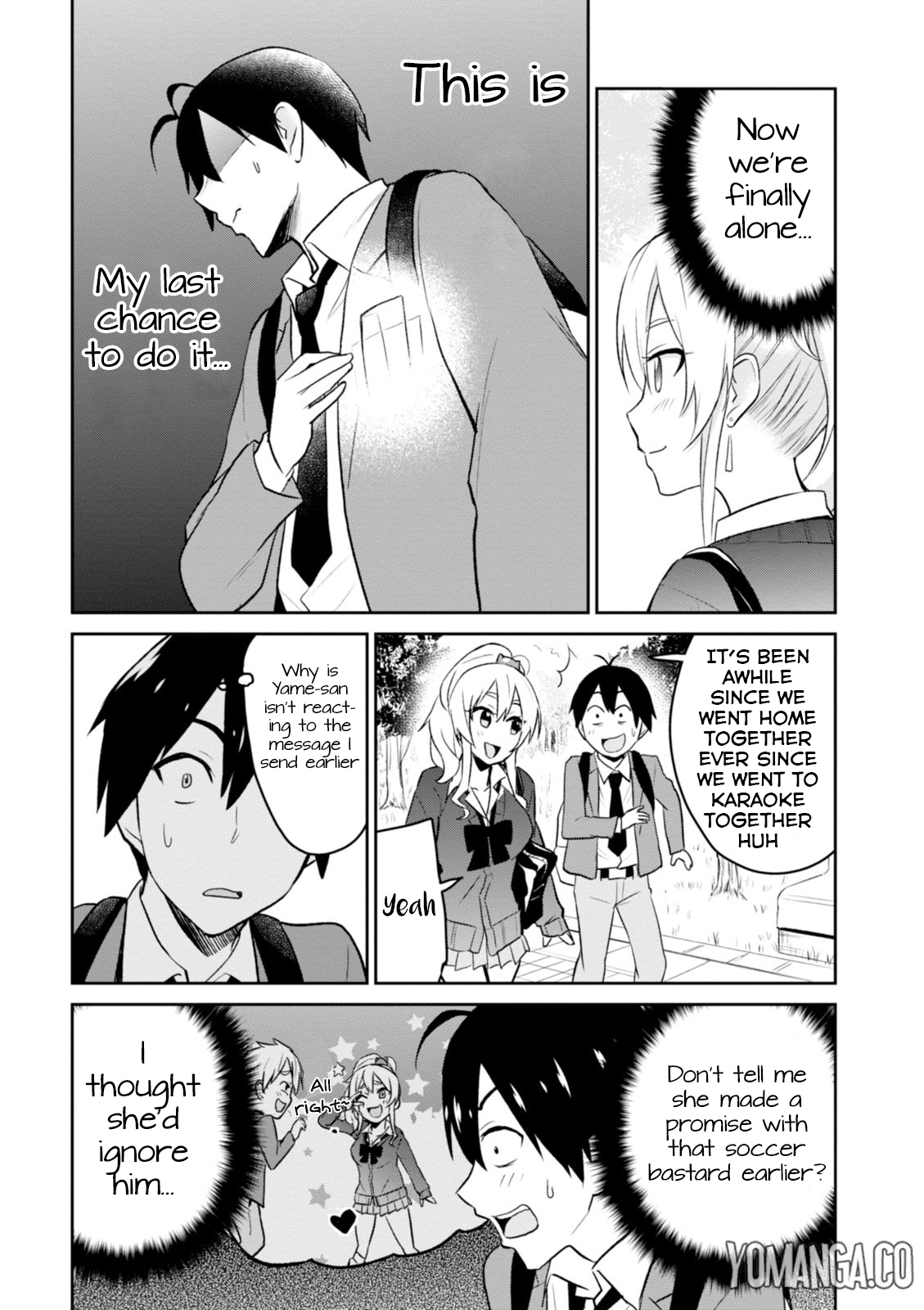 Hajimete no Gal Chapter 8 page 3 - Chapter 8: The First Promise
