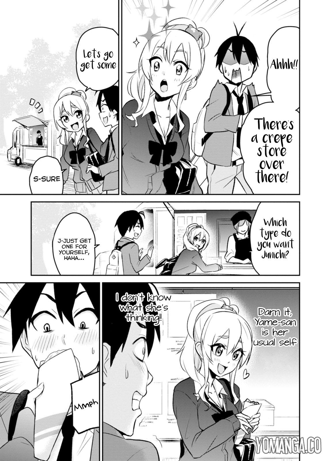 Hajimete no Gal Chapter 8 page 4 - Chapter 8: The First Promise