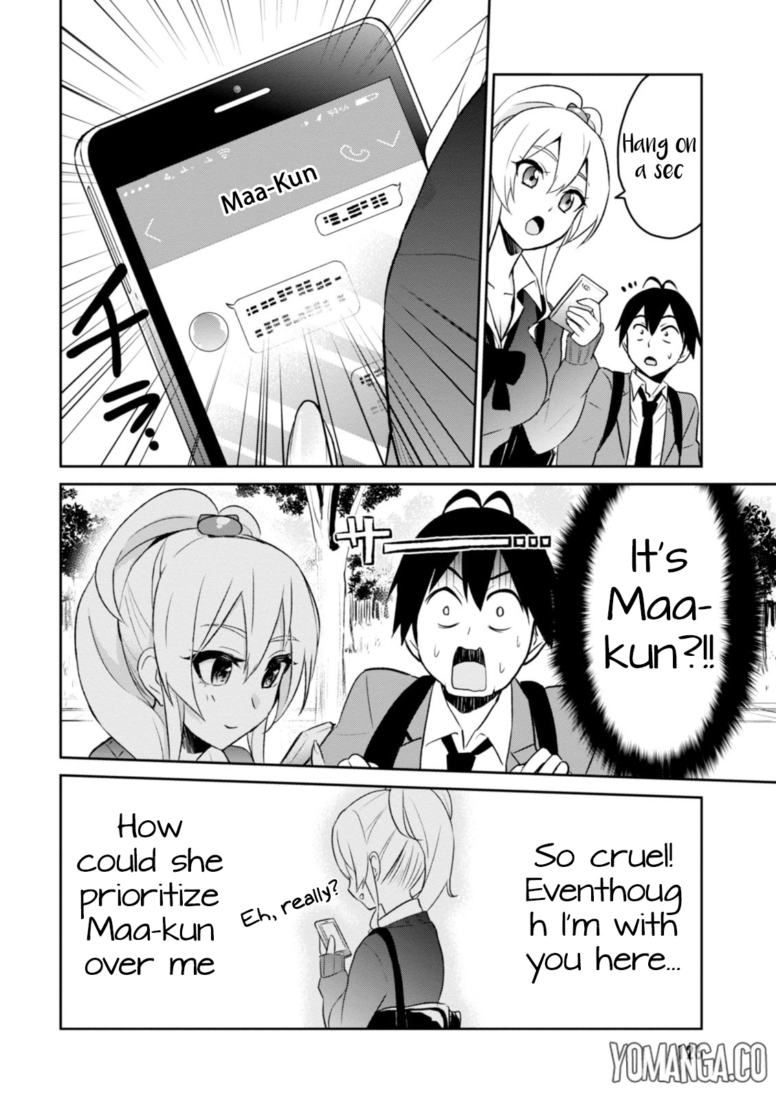 Hajimete no Gal Chapter 8 page 7 - Chapter 8: The First Promise