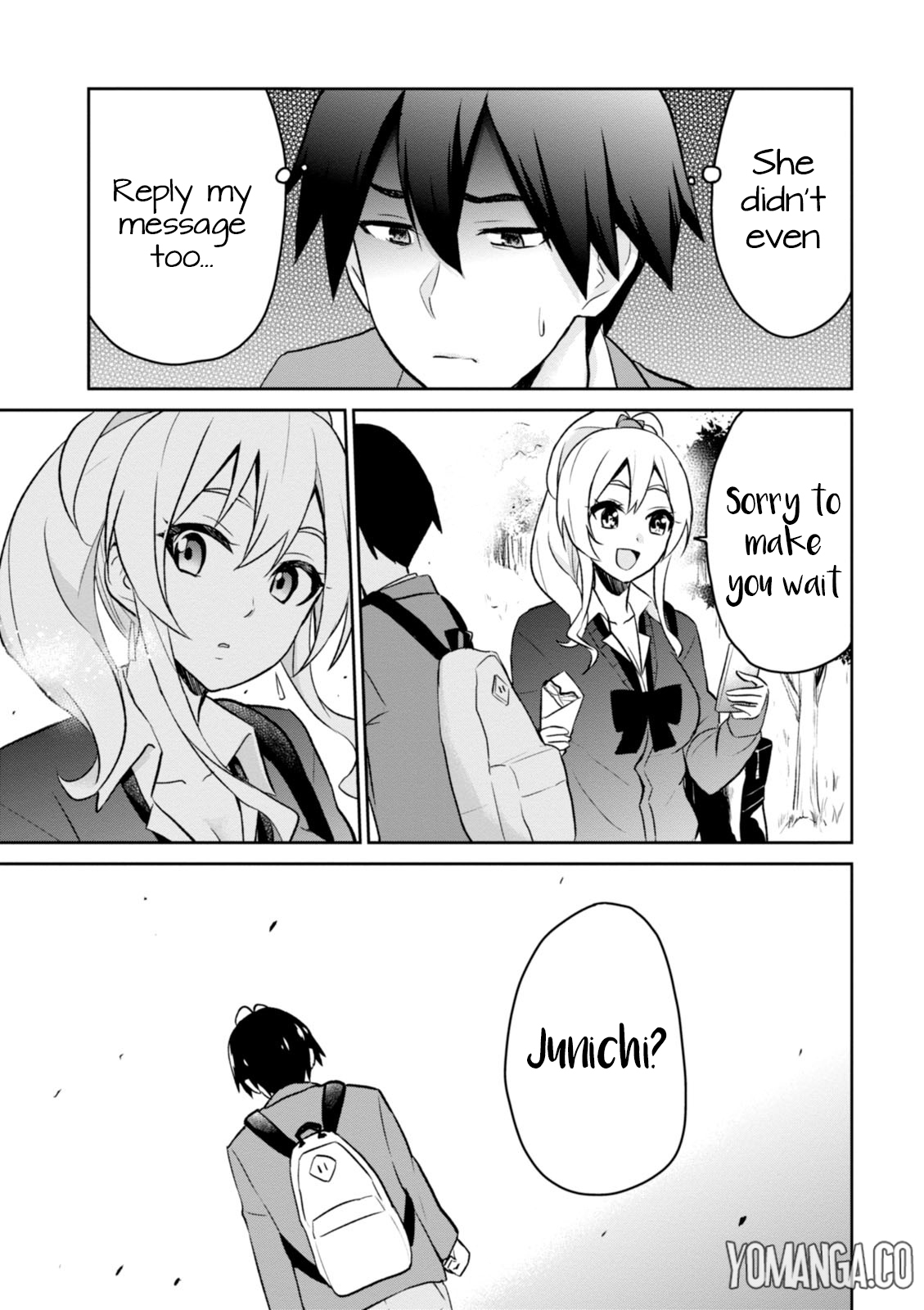 Hajimete no Gal Chapter 8 page 8 - Chapter 8: The First Promise