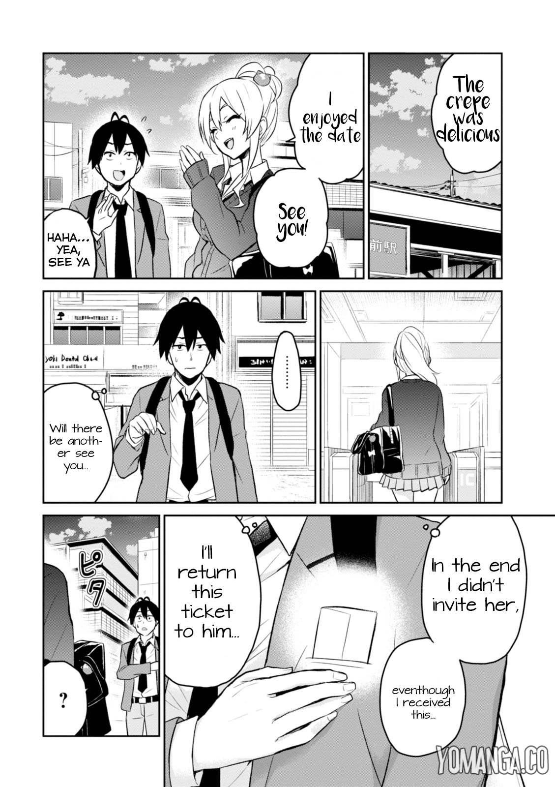 Hajimete no Gal Chapter 8 page 9 - Chapter 8: The First Promise