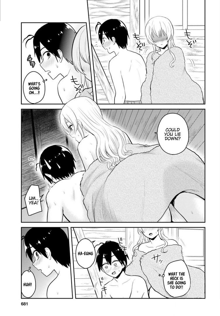 Hajimete no Gal Chapter 80 page 8 - Chapter 80: First cuddle for Warmth