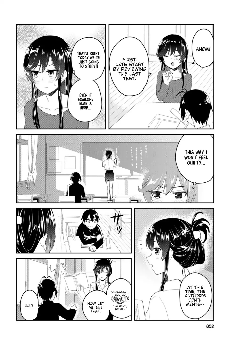 Hajimete no Gal Chapter 83 page 7 - Chapter 83: My First Study Group