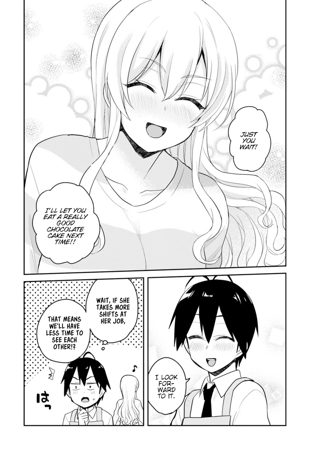 Hajimete no Gal Chapter 84 page 19 - Chapter 84: My First Taste