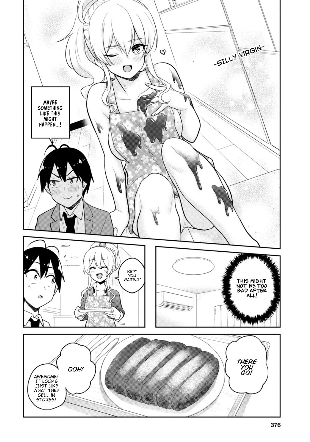 Hajimete no Gal Chapter 84 page 9 - Chapter 84: My First Taste