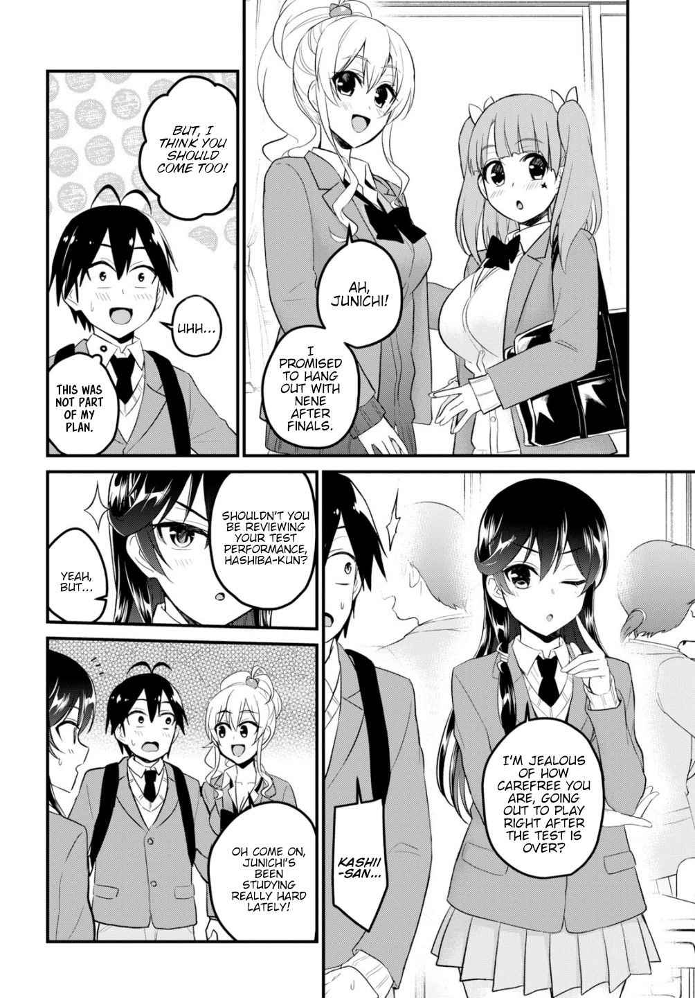 Hajimete no Gal Chapter 86 page 5 - Chapter 86: The First Poing Poing