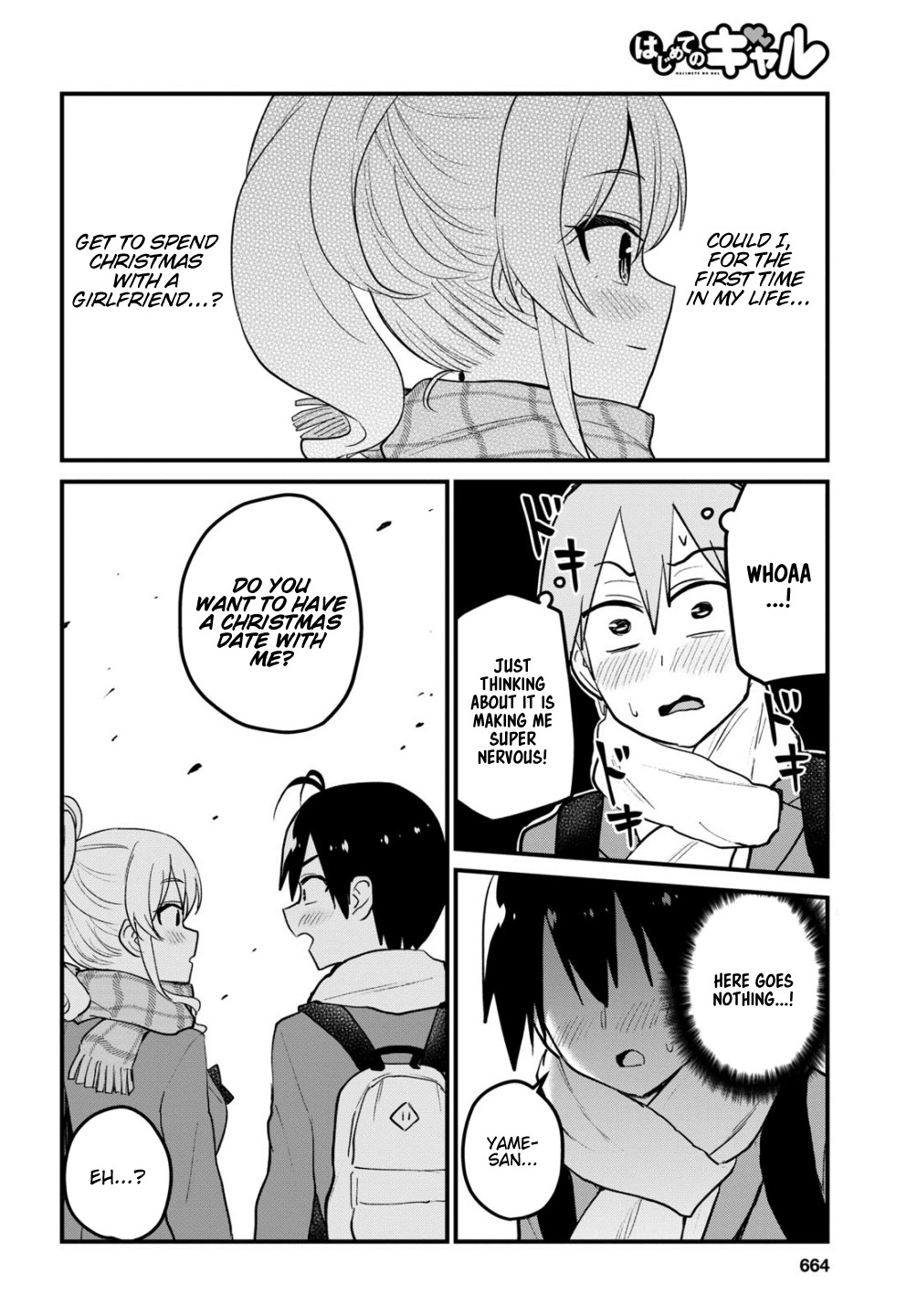 Hajimete no Gal Chapter 87 page 13 - Chapter 87: The First Skate
