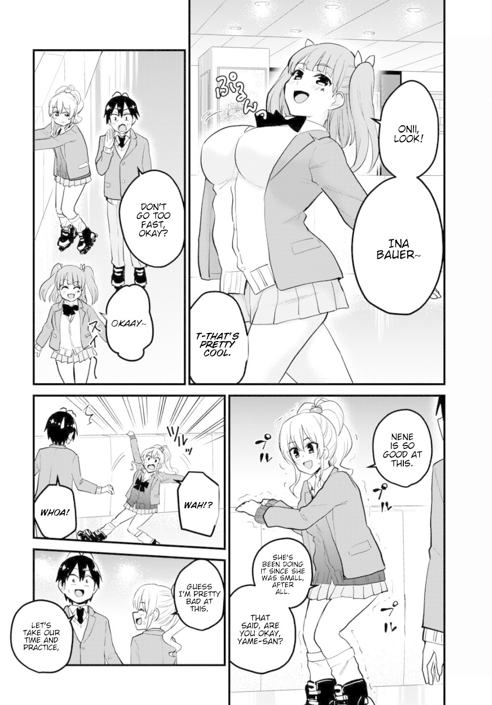 Hajimete no Gal Chapter 87 page 5 - Chapter 87: The First Skate