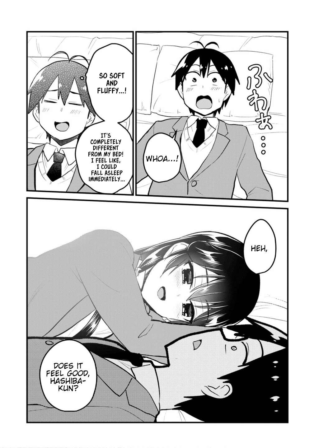 Hajimete no Gal Chapter 88 page 11 - Chapter 88: The First Trial Sleeping