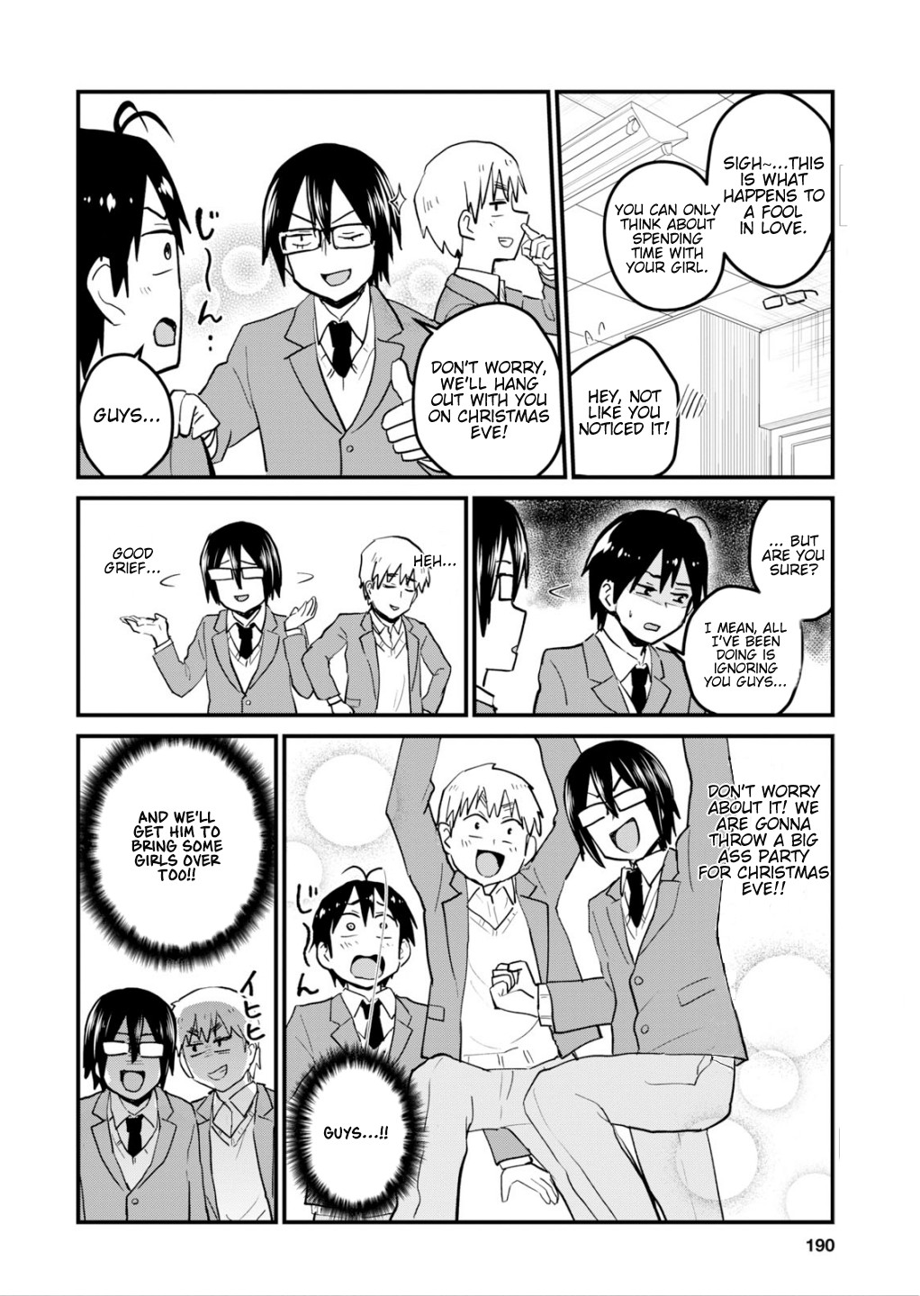 Hajimete no Gal Chapter 88 page 5 - Chapter 88: The First Trial Sleeping