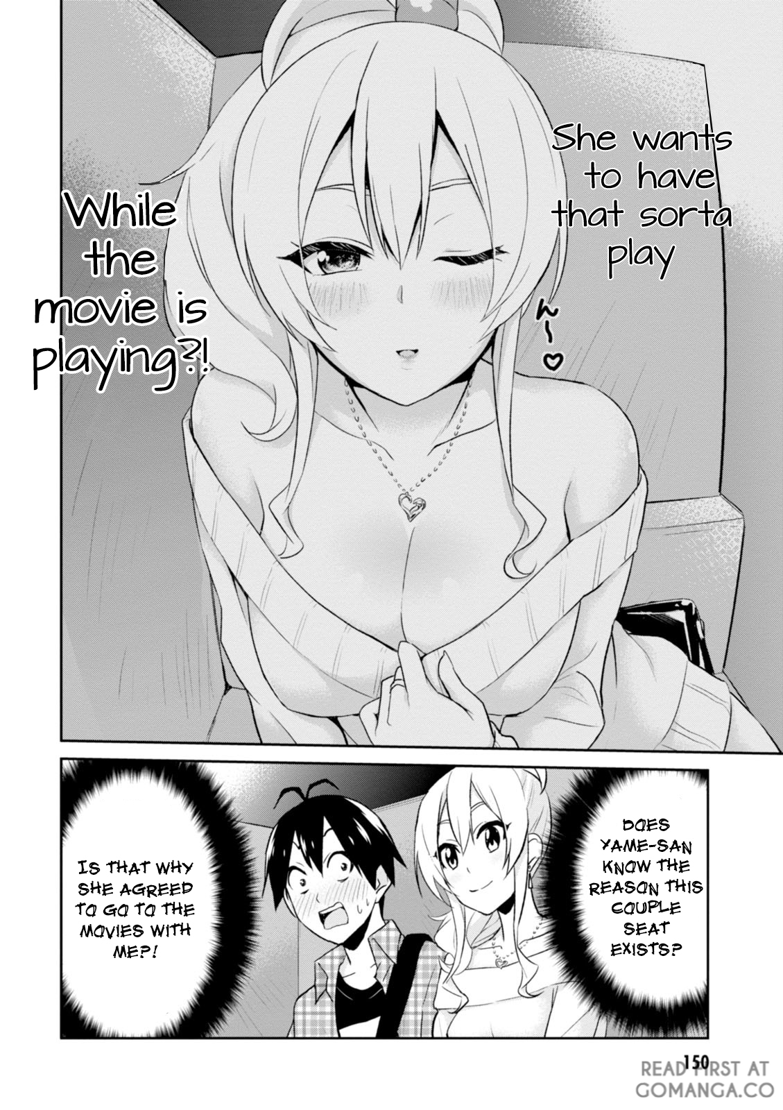 Hajimete no Gal Chapter 9 page 11 - Chapter 9: My First Movie