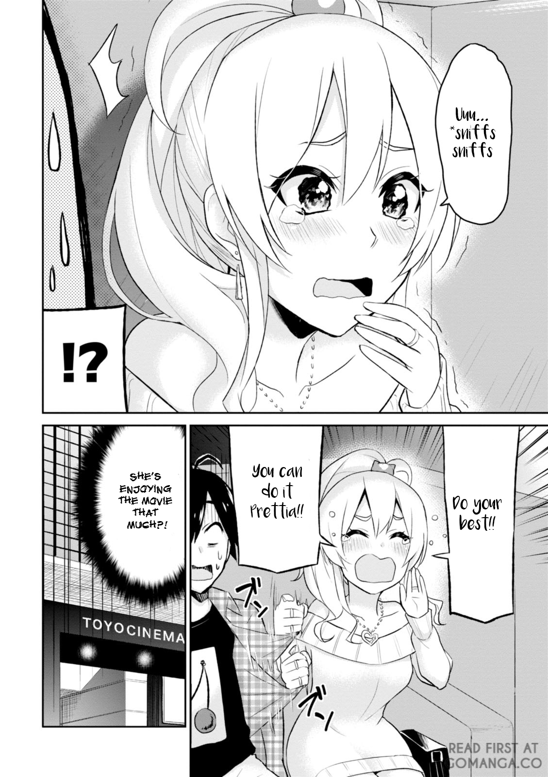 Hajimete no Gal Chapter 9 page 15 - Chapter 9: My First Movie