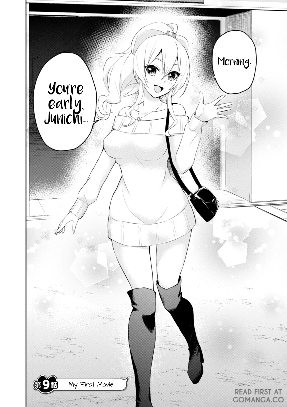 Hajimete no Gal Chapter 9 page 3 - Chapter 9: My First Movie
