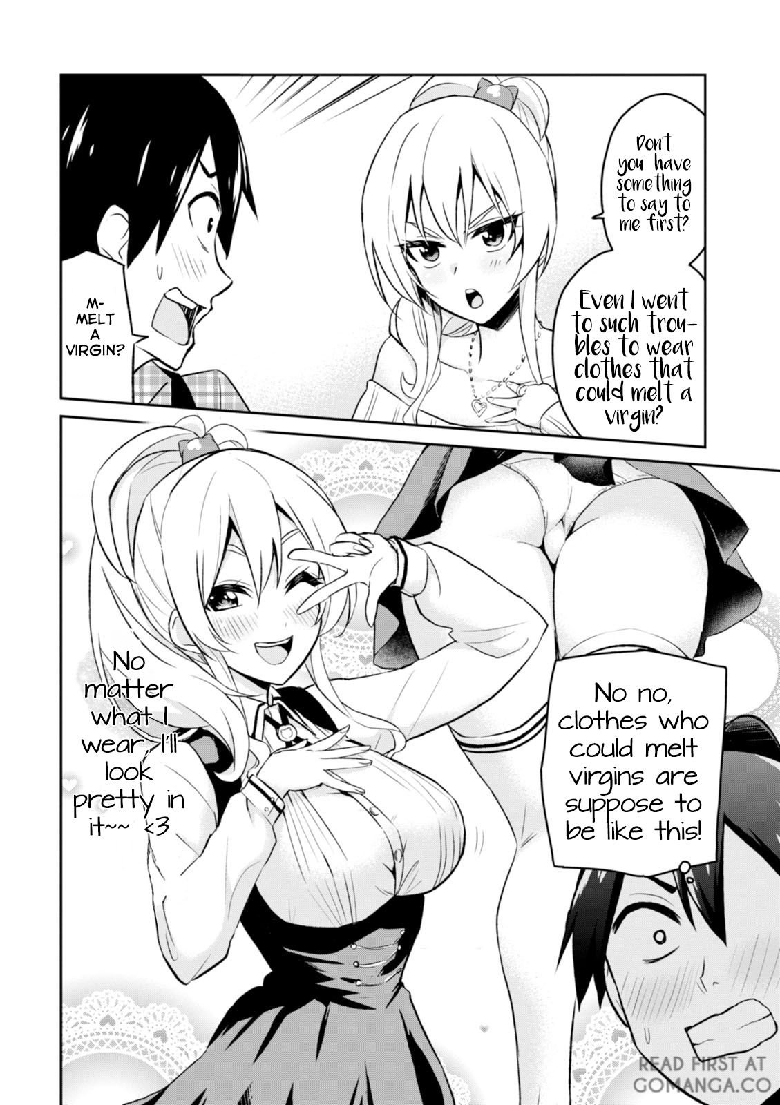 Hajimete no Gal Chapter 9 page 5 - Chapter 9: My First Movie