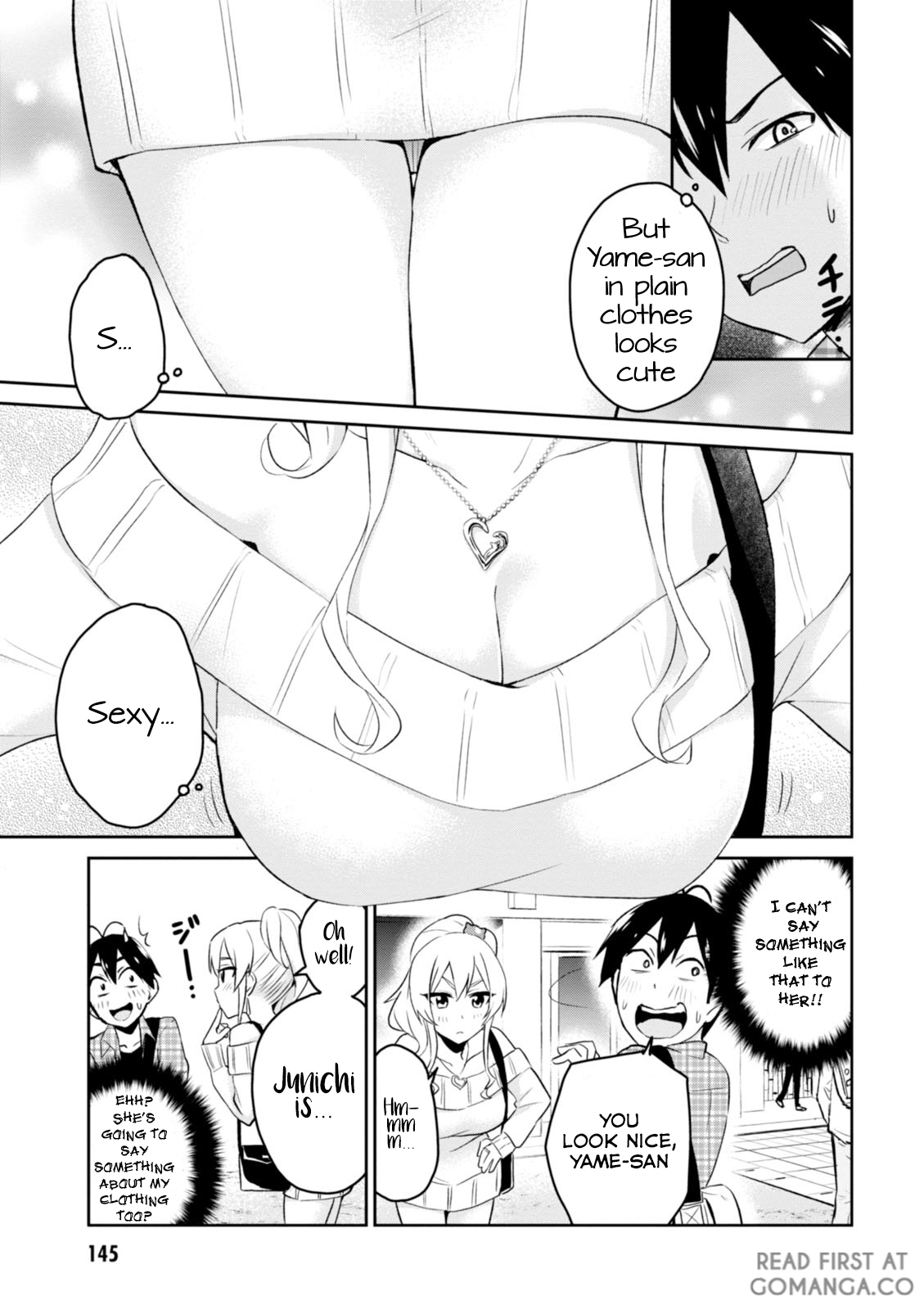 Hajimete no Gal Chapter 9 page 6 - Chapter 9: My First Movie