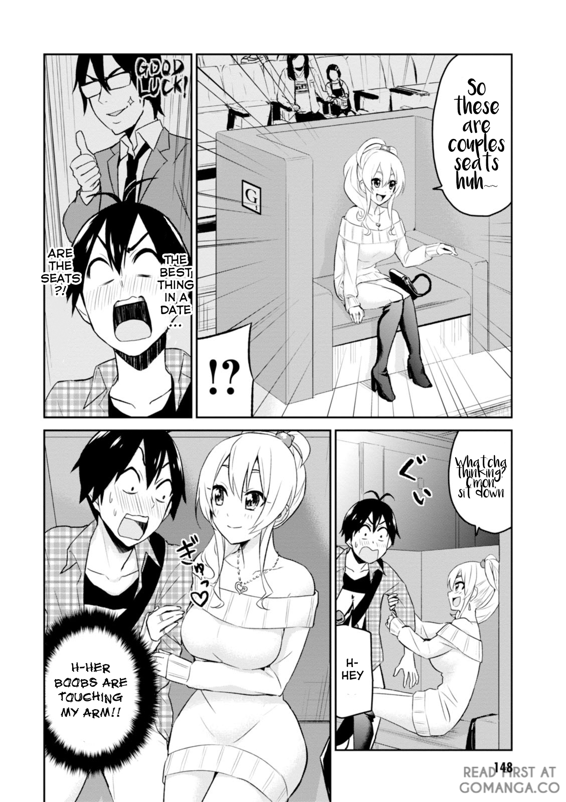 Hajimete no Gal Chapter 9 page 9 - Chapter 9: My First Movie