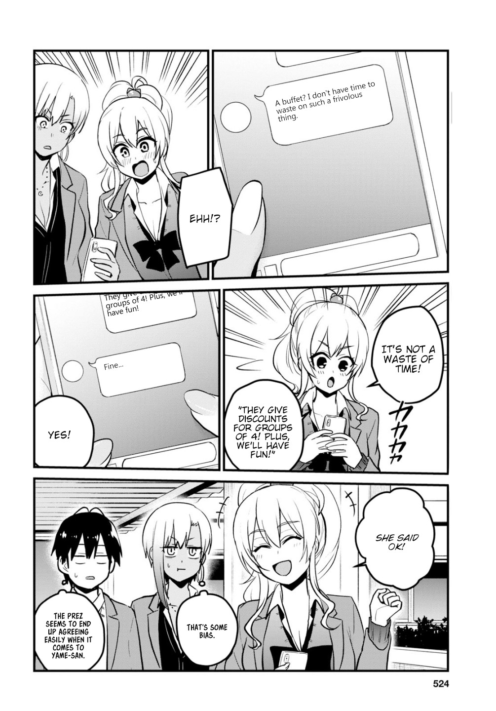 Hajimete no Gal Chapter 90 page 5 - Chapter 90: The First Sweets