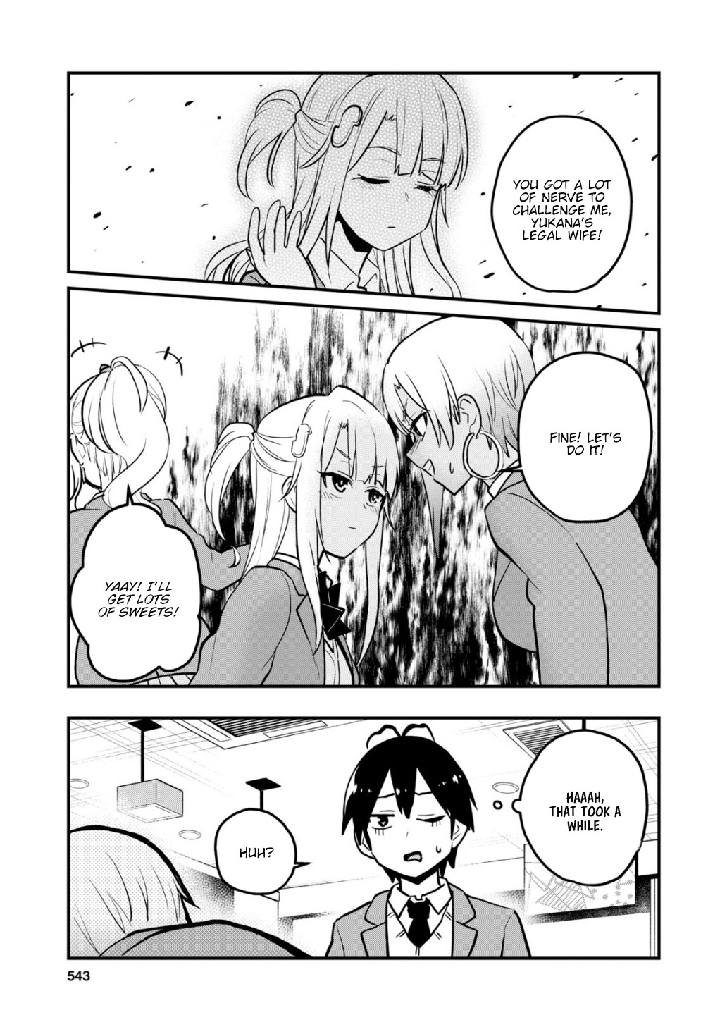 Hajimete no Gal Chapter 91 page 10 - Chapter 91: The Fist Paradise