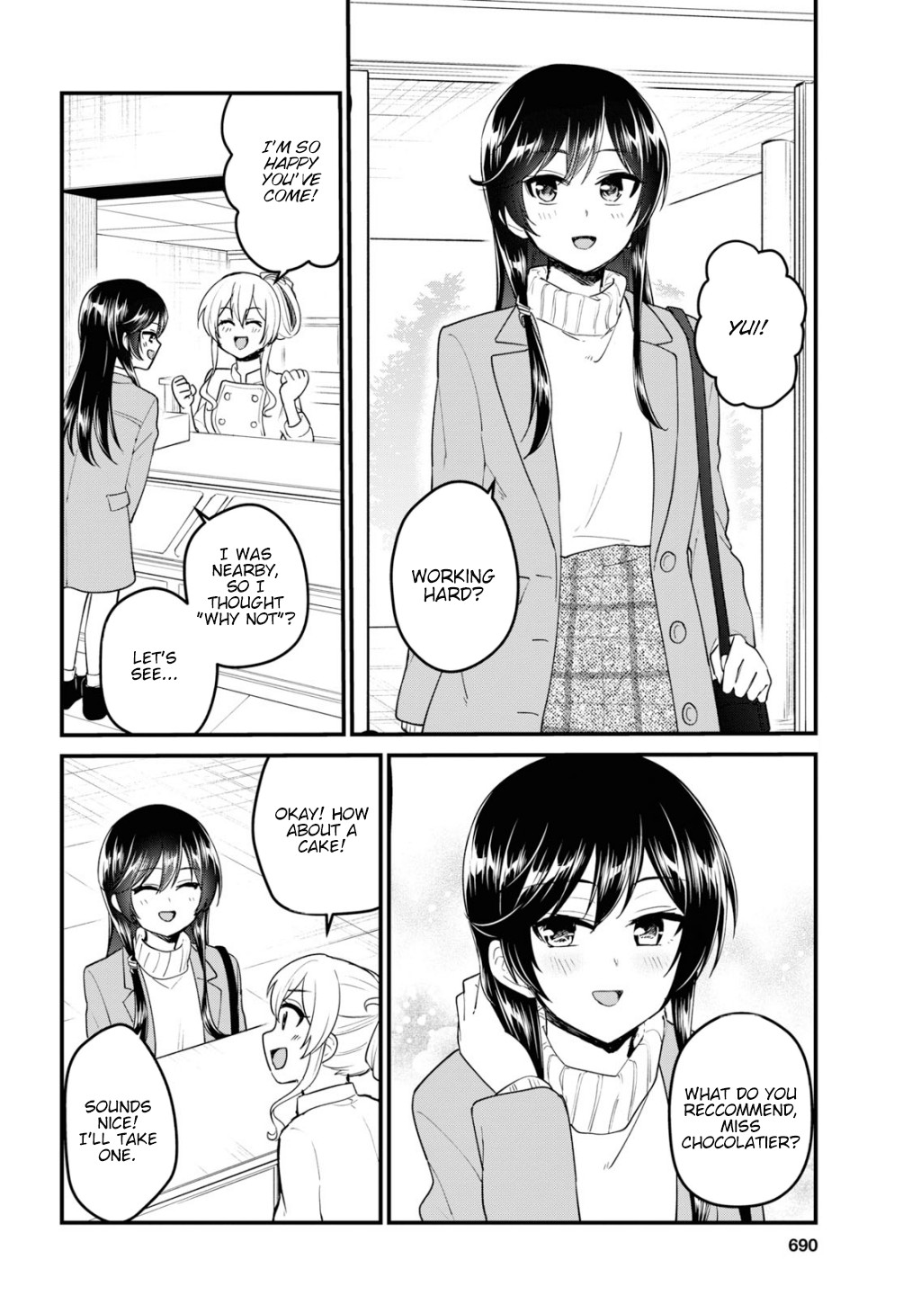 Hajimete no Gal Chapter 93 page 5 - Chapter 93: First Collaborators