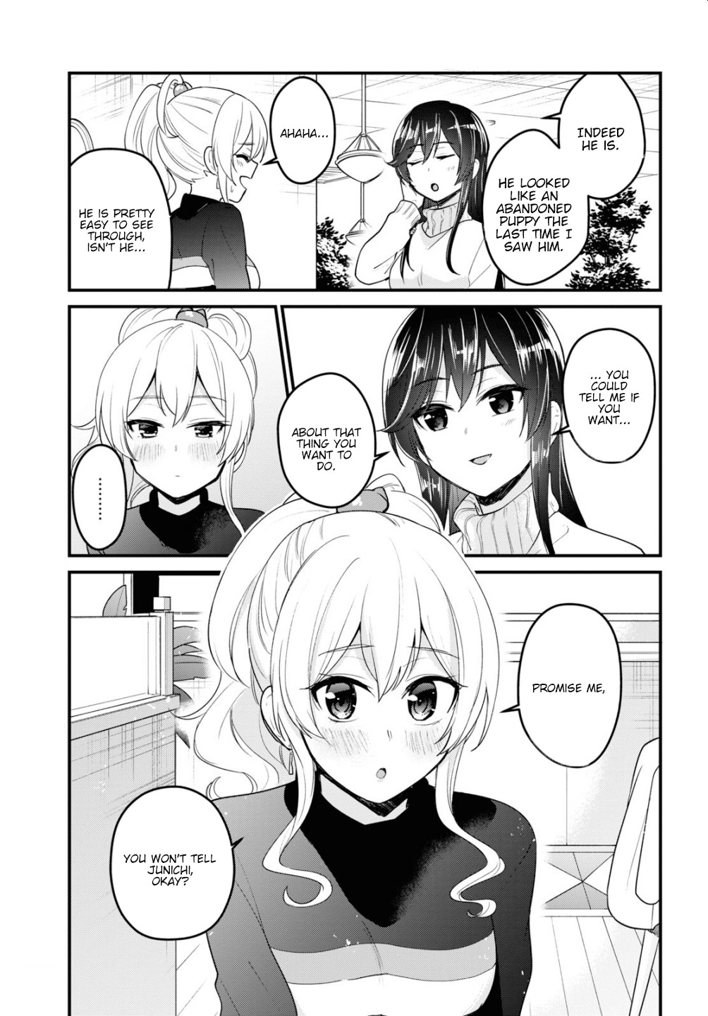 Hajimete no Gal Chapter 93 page 8 - Chapter 93: First Collaborators