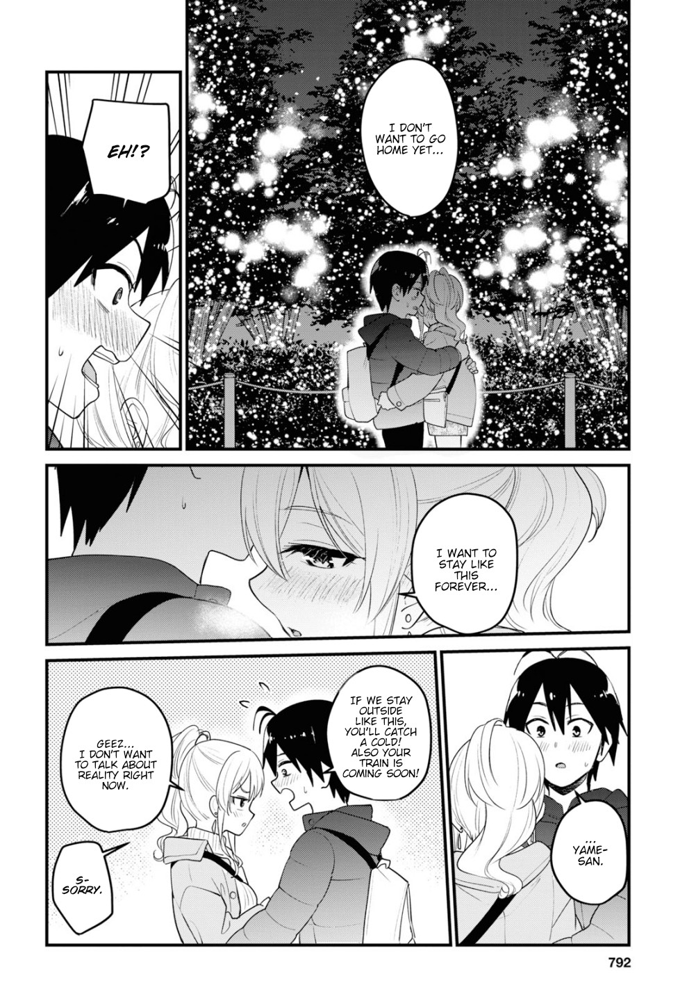 Hajimete no Gal Chapter 96 page 11 - Chapter 96: The First Evening Date