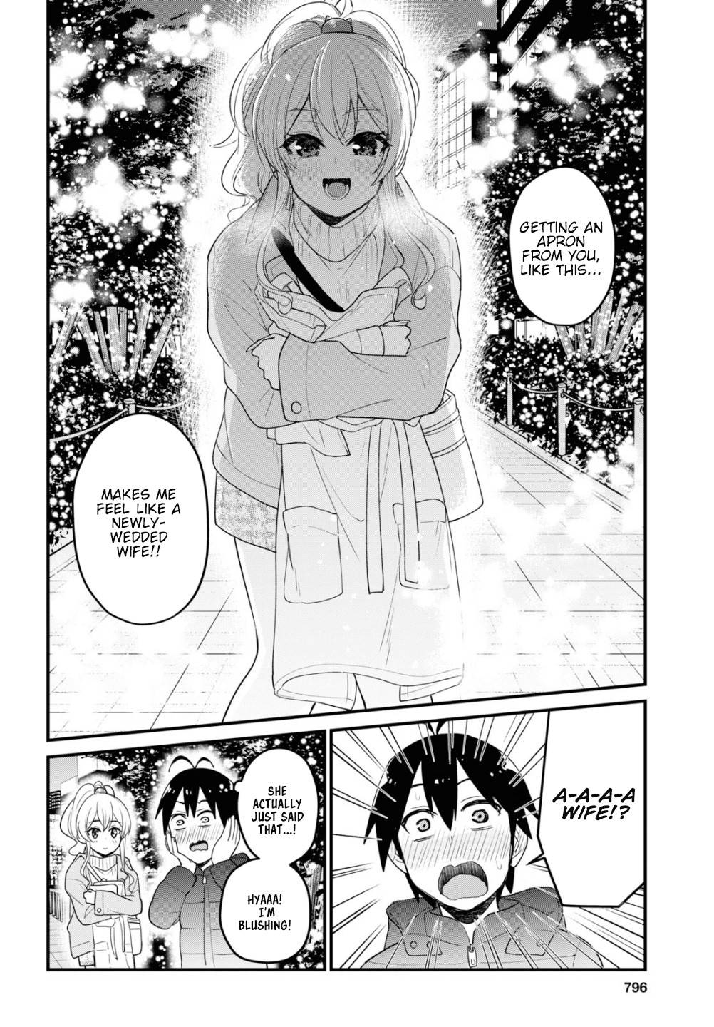Hajimete no Gal Chapter 96 page 15 - Chapter 96: The First Evening Date