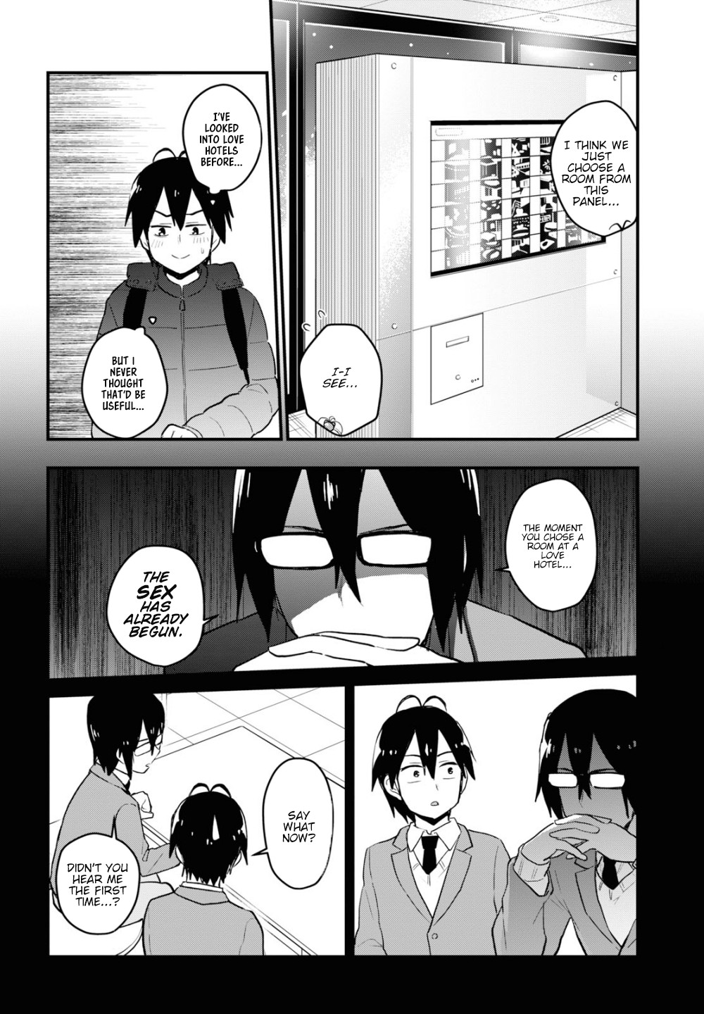 Hajimete no Gal Chapter 97 page 11 - Chapter 97: The First Escapade