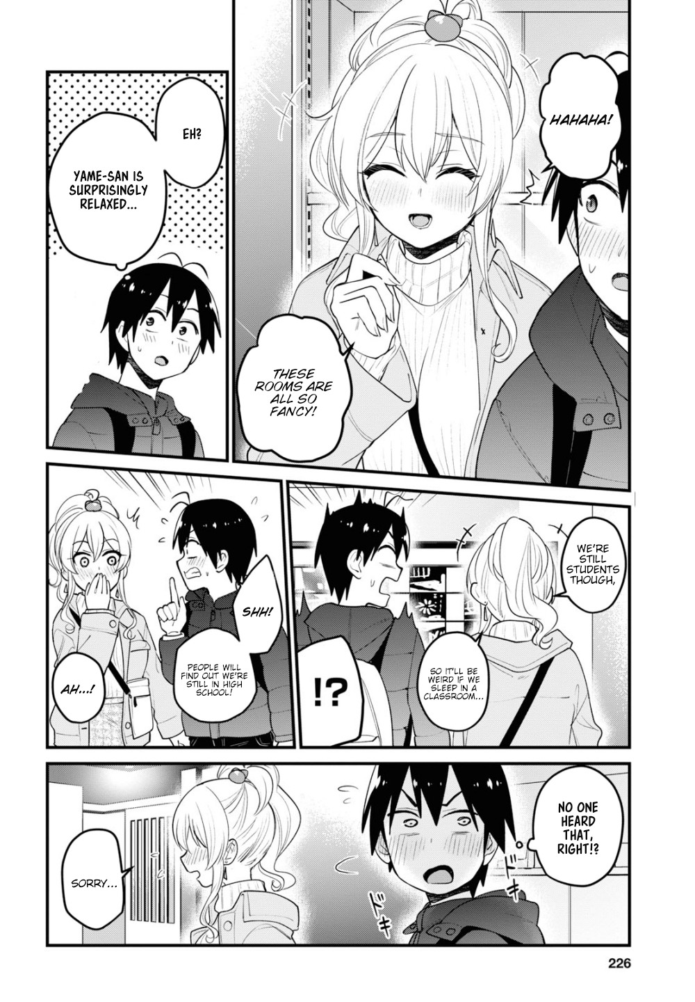 Hajimete no Gal Chapter 97 page 13 - Chapter 97: The First Escapade