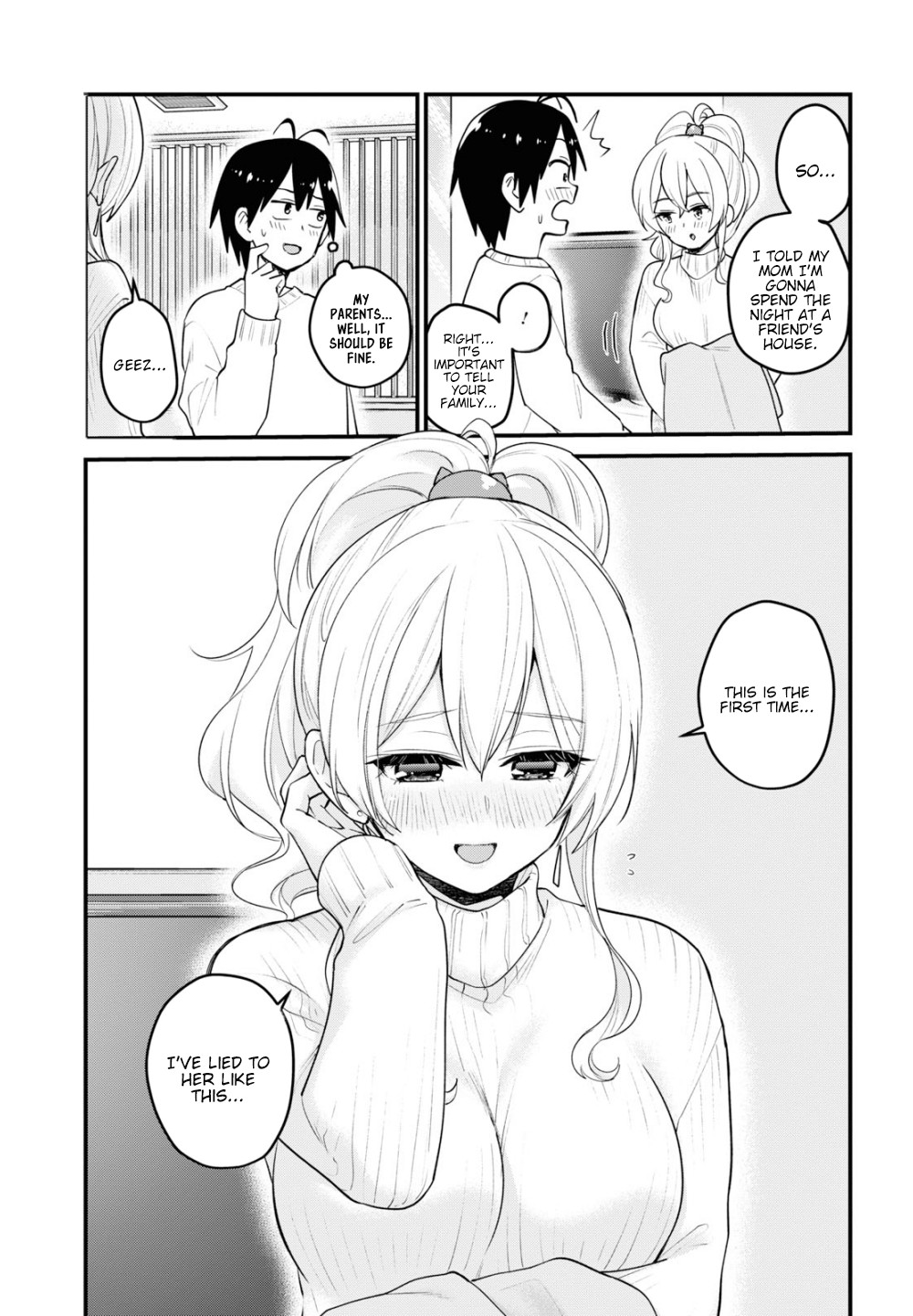 Hajimete no Gal Chapter 97 page 16 - Chapter 97: The First Escapade