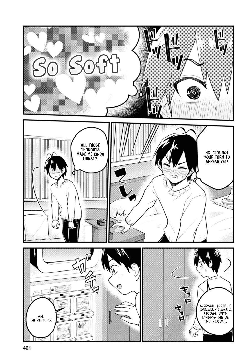 Hajimete no Gal Chapter 98 page 8 - Chapter 98: The First See-through Glass LEWD