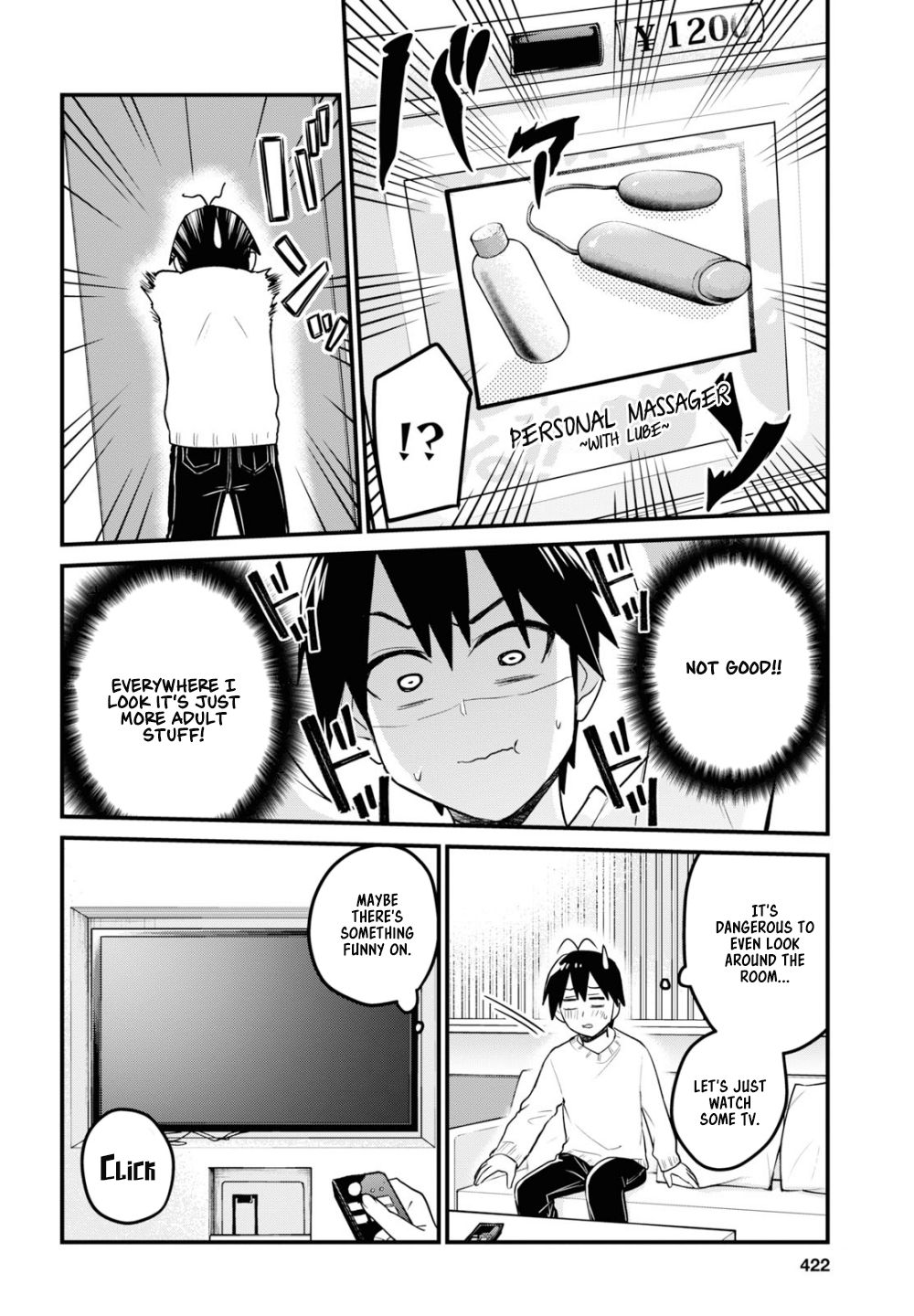 Hajimete no Gal Chapter 98 page 9 - Chapter 98: The First See-through Glass LEWD