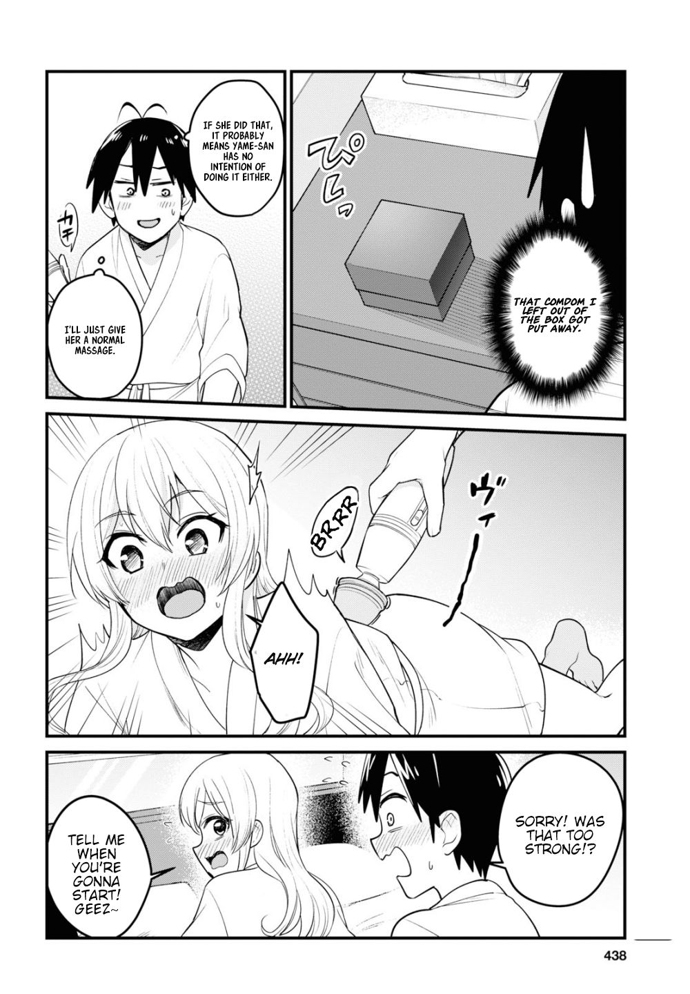 Hajimete no Gal Chapter 99 page 11 - Chapter 99: The First Massage