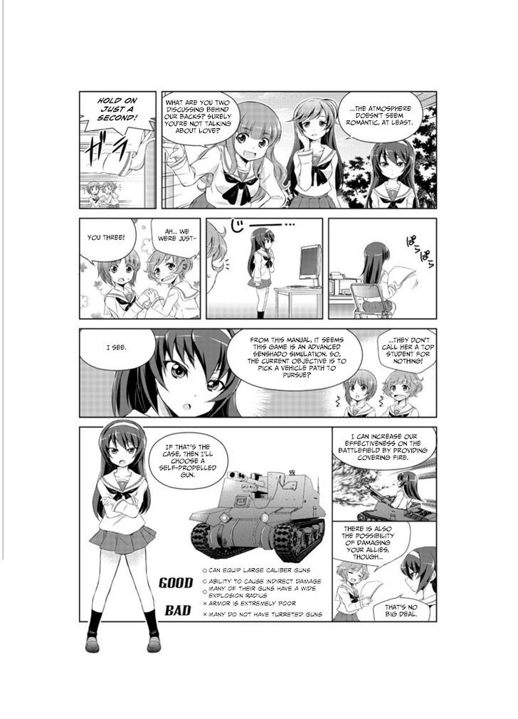 Hajimete no Senshadou - WoT for Beginners Chapter 1 page 4 - Chapter 1
